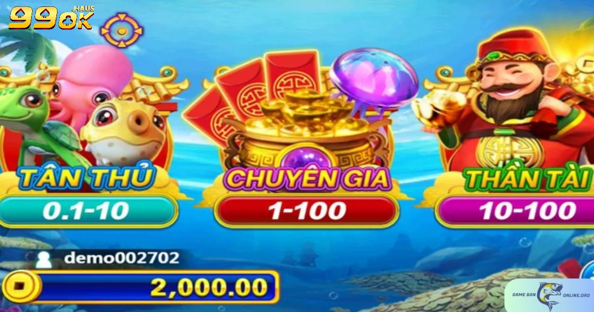Bắn cá Thần Tài 99OK là gì? Tính năng đặc biệt tại 99OK