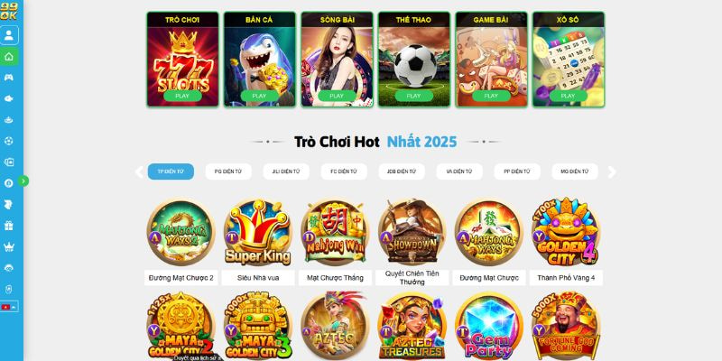 99OK - Trang Chủ 99OK.COM Giải Trí An Toàn, Uy Tín 2026 29 Kho Game Cá Cược Đỉnh Cao Tại 99OK