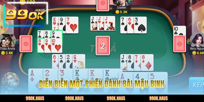 Diễn biến một ván Binh Xập Xám dành cho newbie