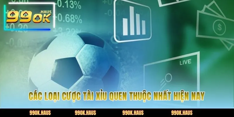 Các loại cược Tài Xỉu quen thuộc nhất hiện nay